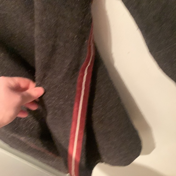 Fantastic Timberland Quarter Zip Wool Blend Sweater w/2 tone side stripes SZ XL - Picture 7 of 8